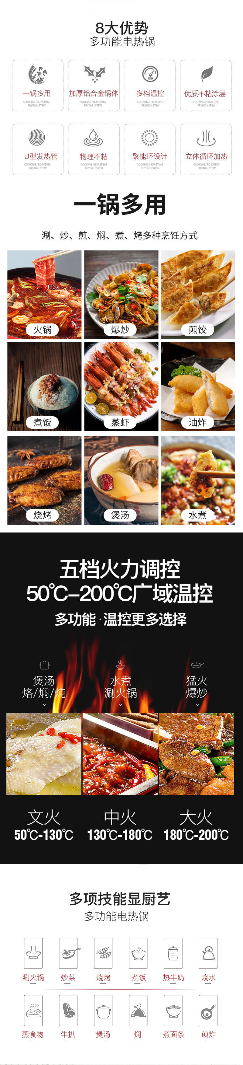 電烤鍋詳情頁